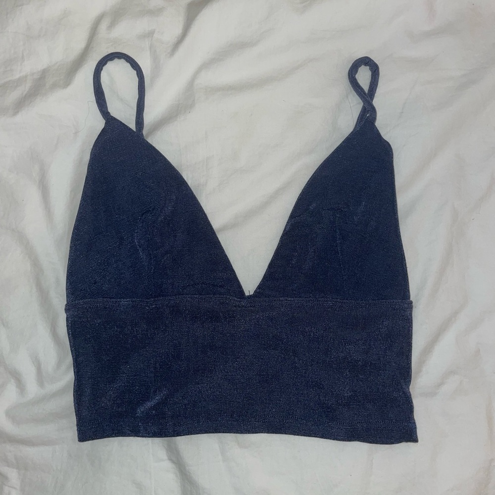 Sparkly navy blue Urban Outfitter Top